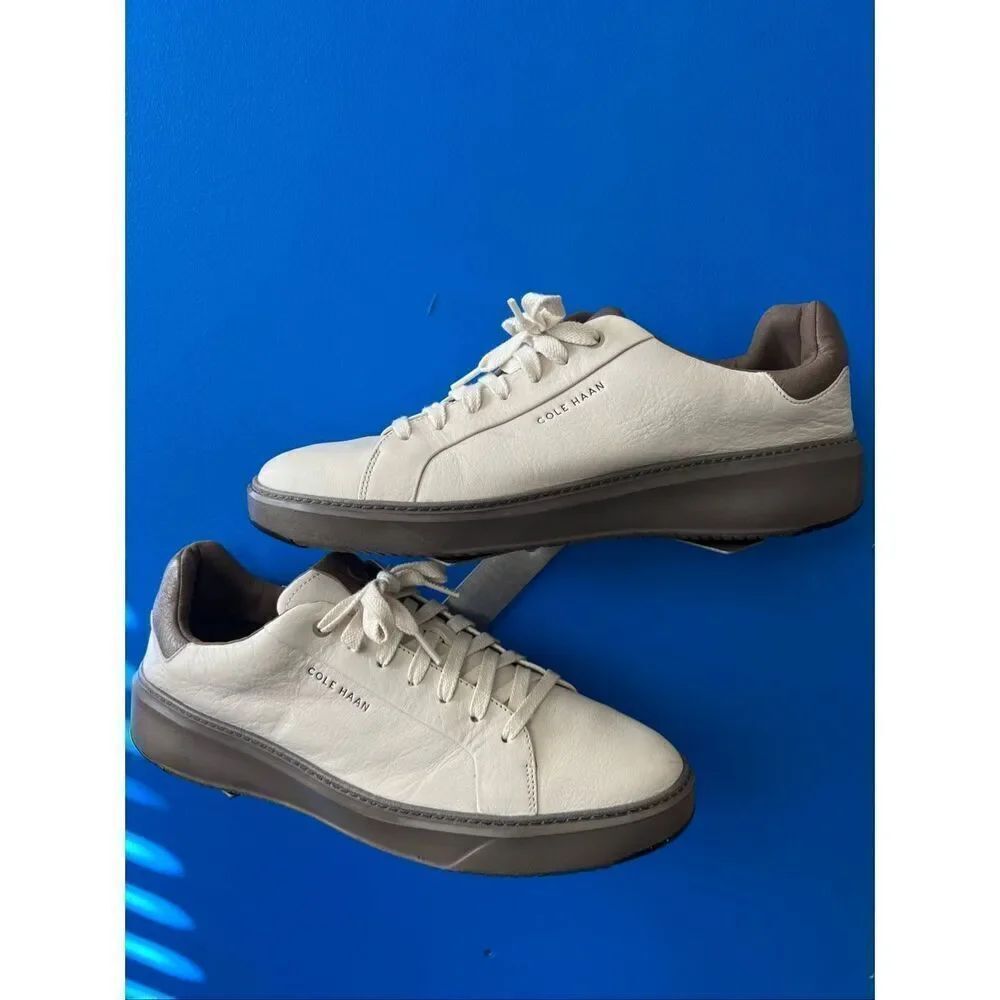 COLE HAAN Crosscourt Premier Men's Size US 13  M Silver Lining/Truffle new